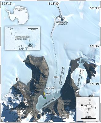 Cryoconite Hole Location in East-Antarctic Untersee Oasis Shapes Physical and Biological Diversity